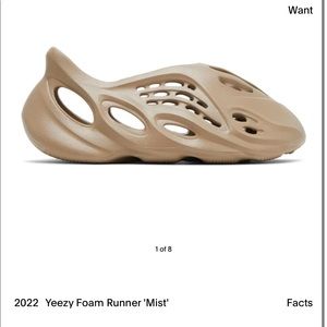 Yeezy foam runner size 6M
